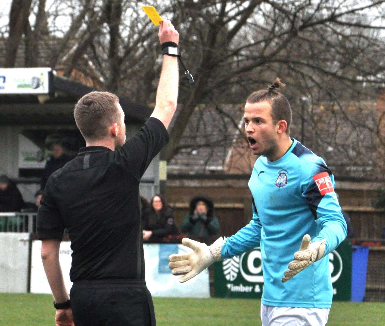 Stand-in keeper Jamie Billings is booked for Corinthian. Picture: Phillip Dennett
