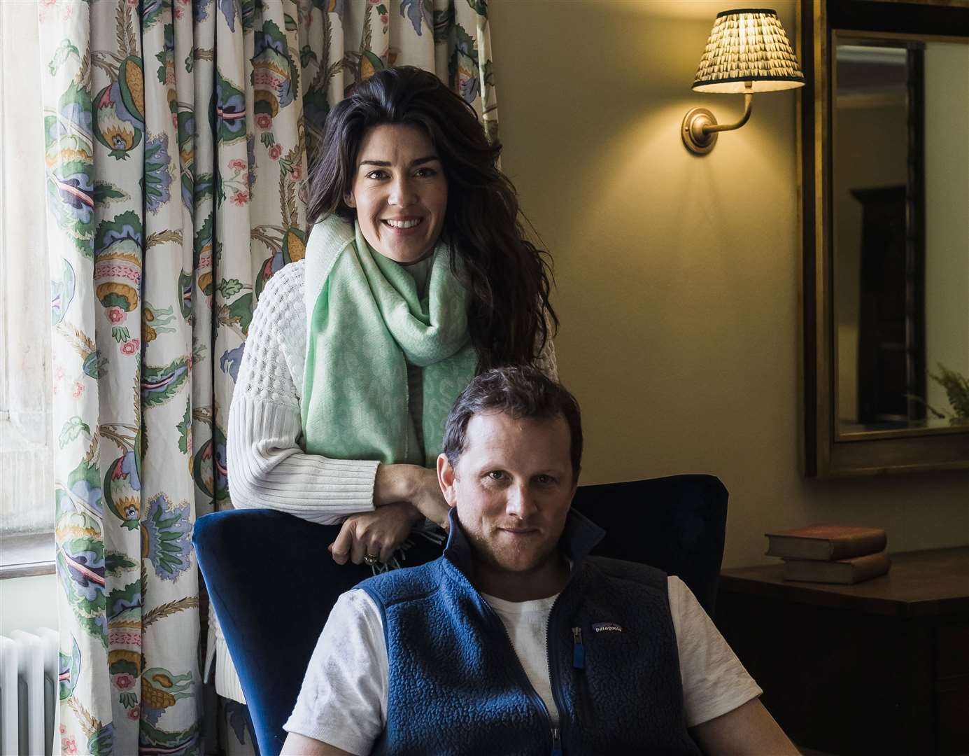 Kristie and Brad Lomas, owners of Boys Hall in Willesborough. Picture: Sideways Media