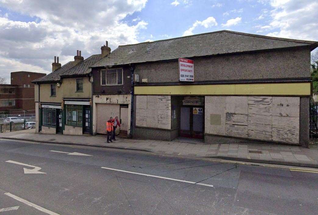 A front view of the proposed site in West Hill. Picture: Google Maps