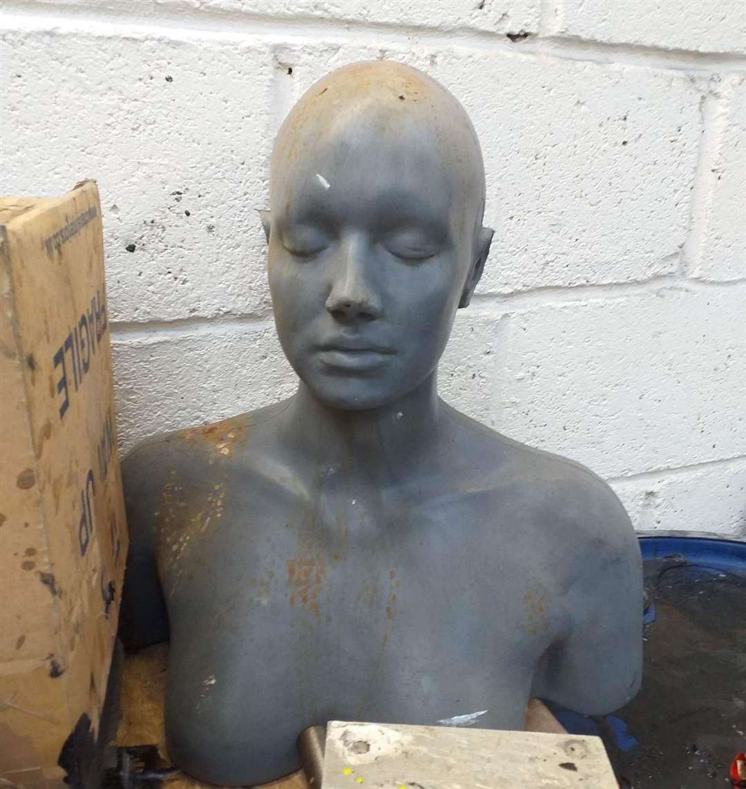 Two unique busts like the one pictured were stolen from the Westgate-On-Sea business