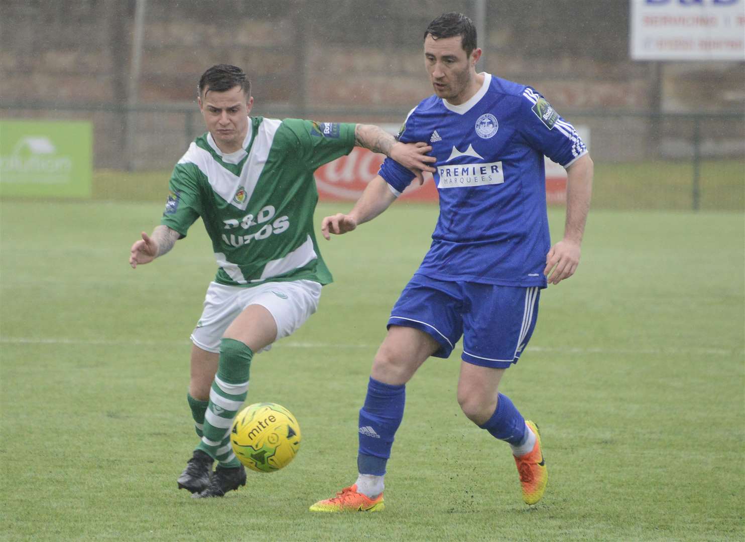 Ashford and Hythe played out a 3-3 draw in January Picture: Paul Amos