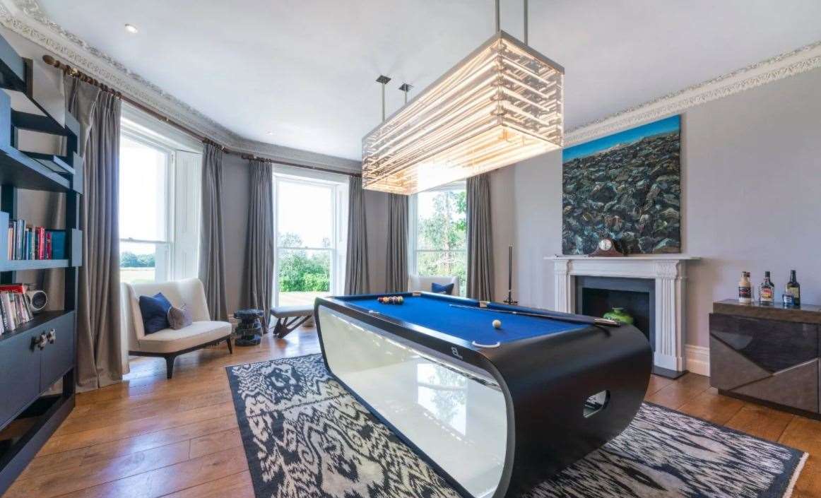 The games room Picture: Savills