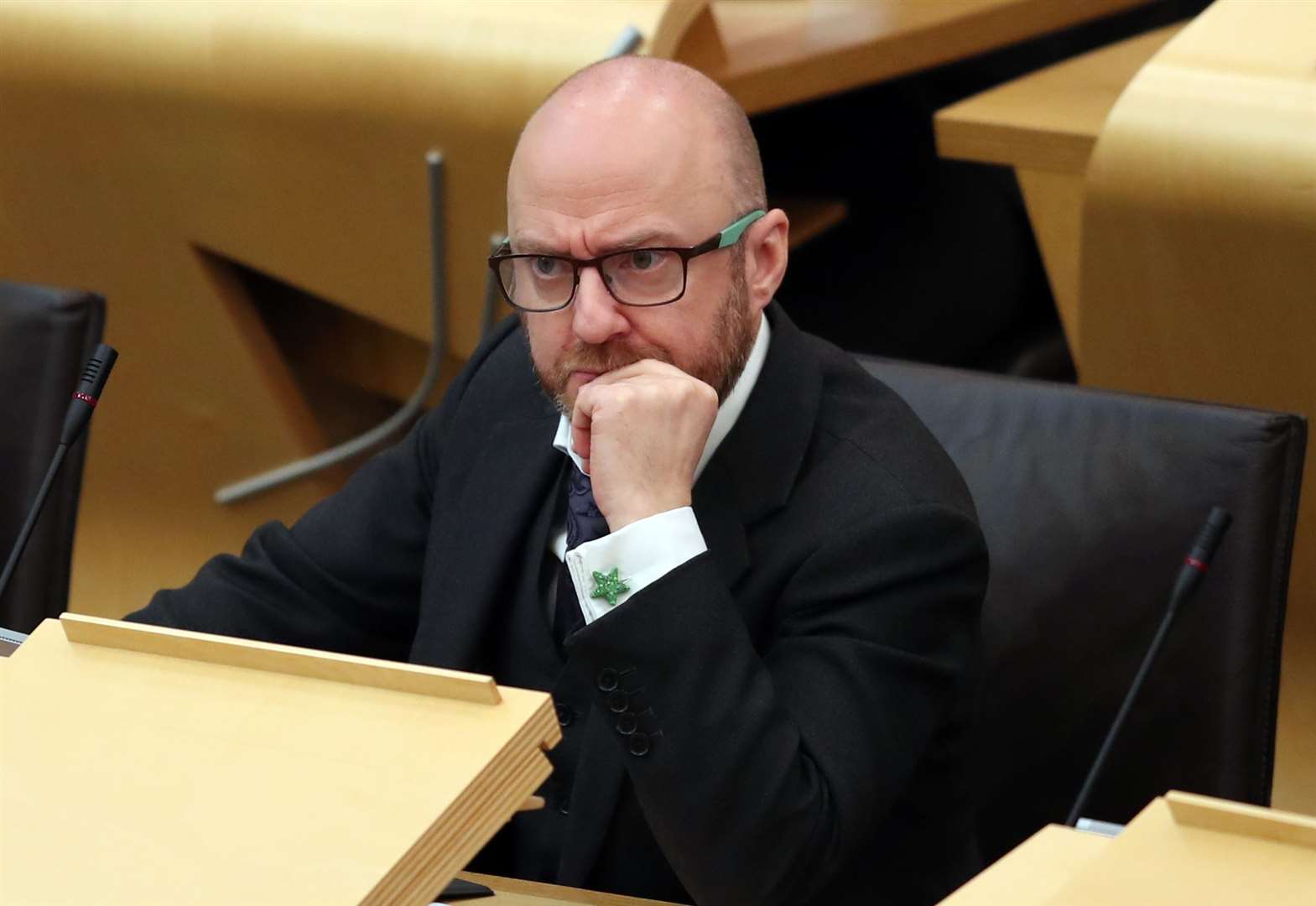 The appointment of Douglas Ross shows there is no difference between the UK and Scottish Tory parties, Patrick Harvie claims (Jane Barlow/PA)