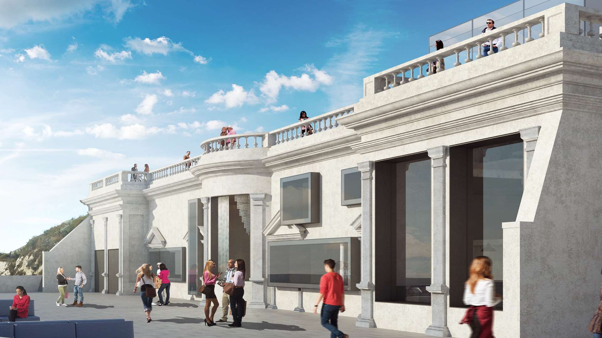 How the West Cliff Hall could look under the proposals