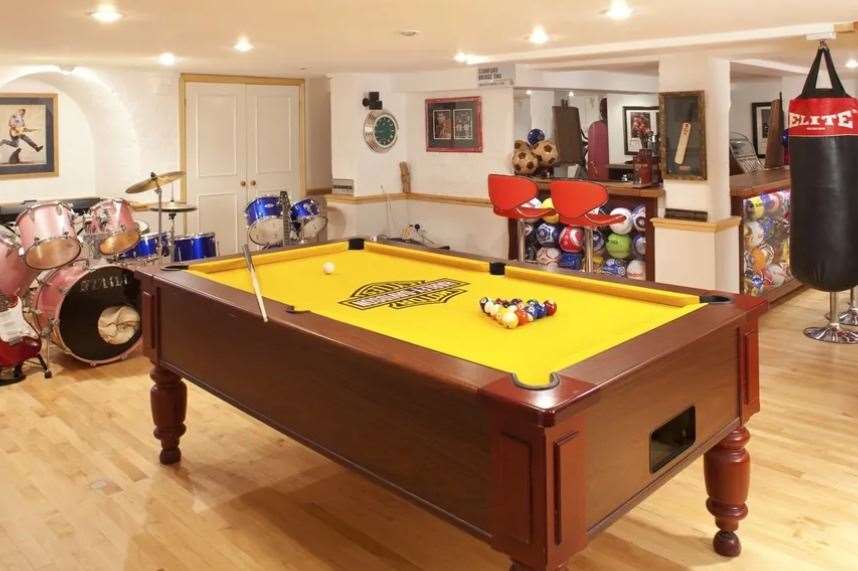 Have fun with friends and family in the games room. Picture: Jackson-Stops