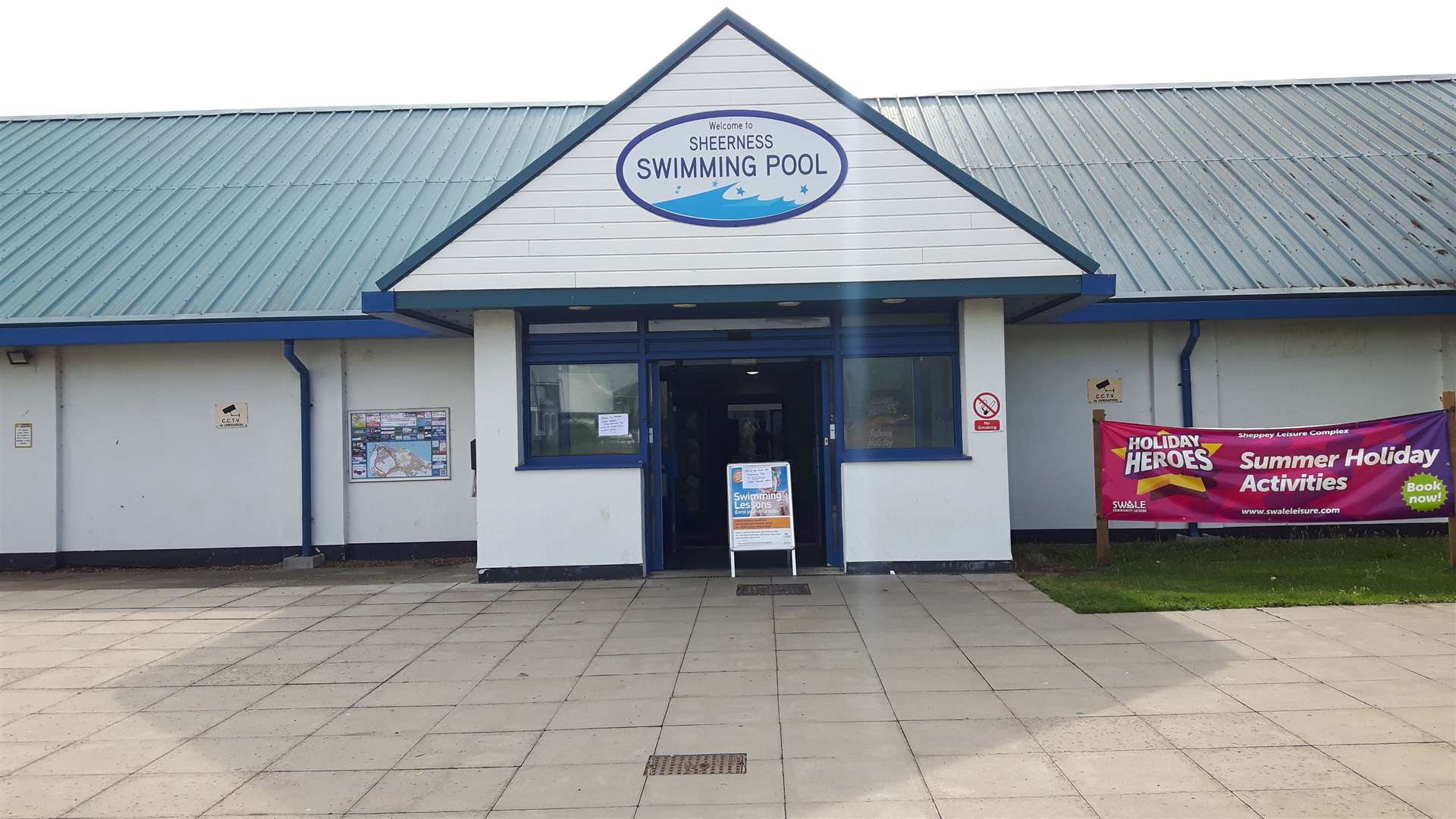 Sheerness swimming pool, part of Sheppey Leisure Complex