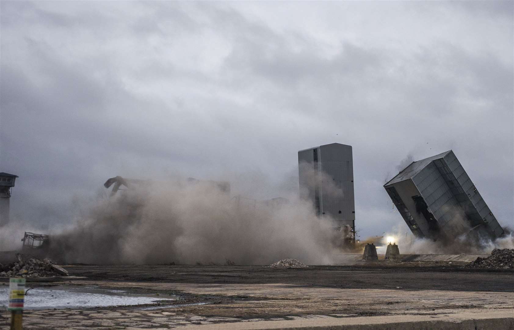 KIngsnorth Power Station was demolished in 2013, and it was found some 4,000 tonnes of asbestos materials were present. Picture: Victoria Blake/ EON