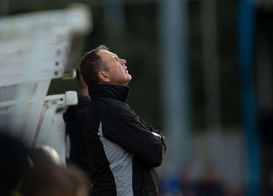 Gills boss Steve Lovell on the sideline Picture: Ady Kerry
