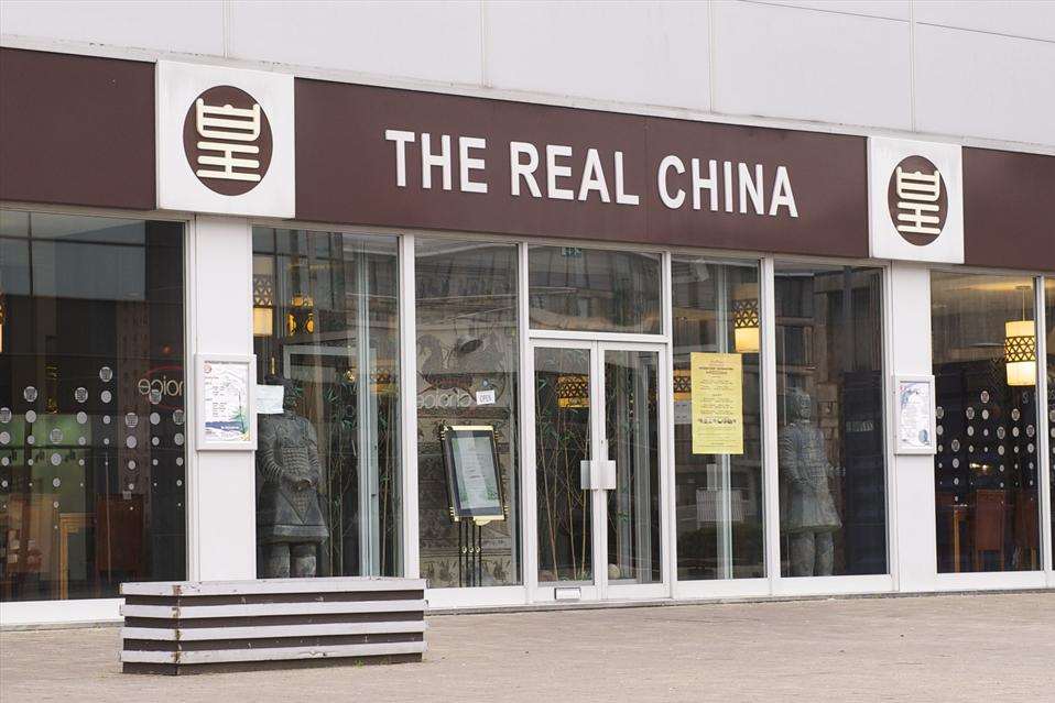Real China restaurant, Chatham Maritime