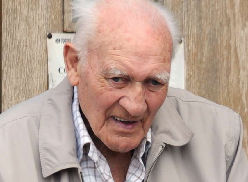 War veteran Alfred Hynds abused two girls. Picture: Mike Gunnill