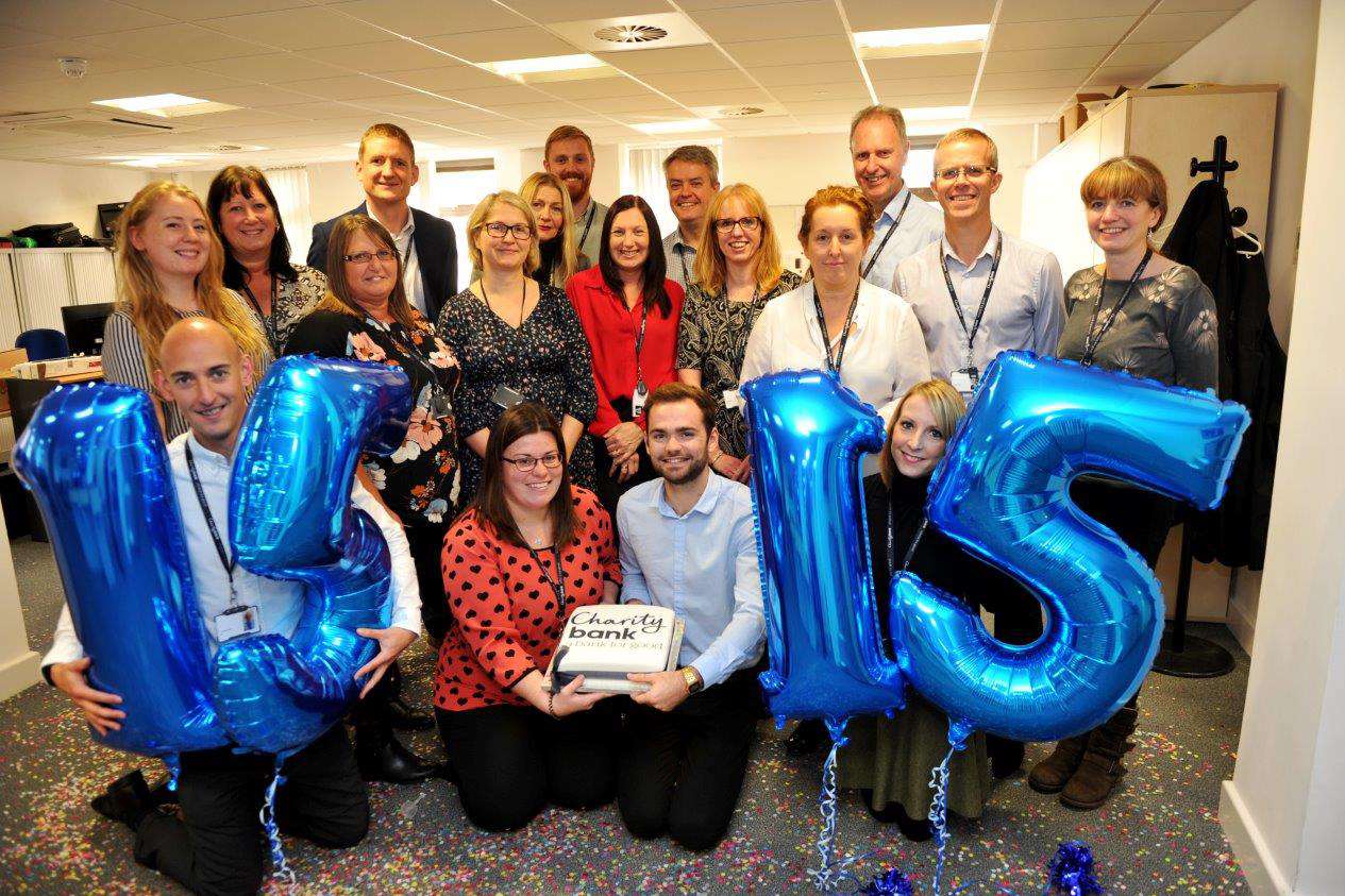 Charity Bank celebrated its 15th birthday this week