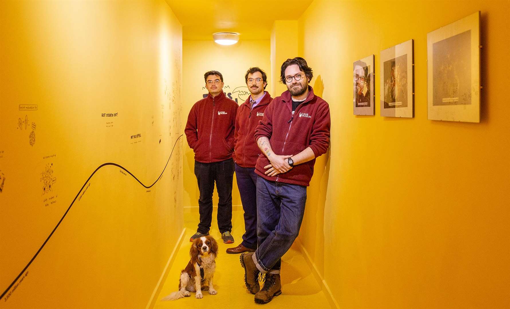 The team behind the Crab Museum Picture: Sheradon Dublin (60134389
