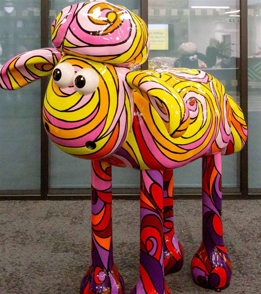 Shaun the sheep sculptures will feature in next summer's trail. Picture: Caroline Edmunds