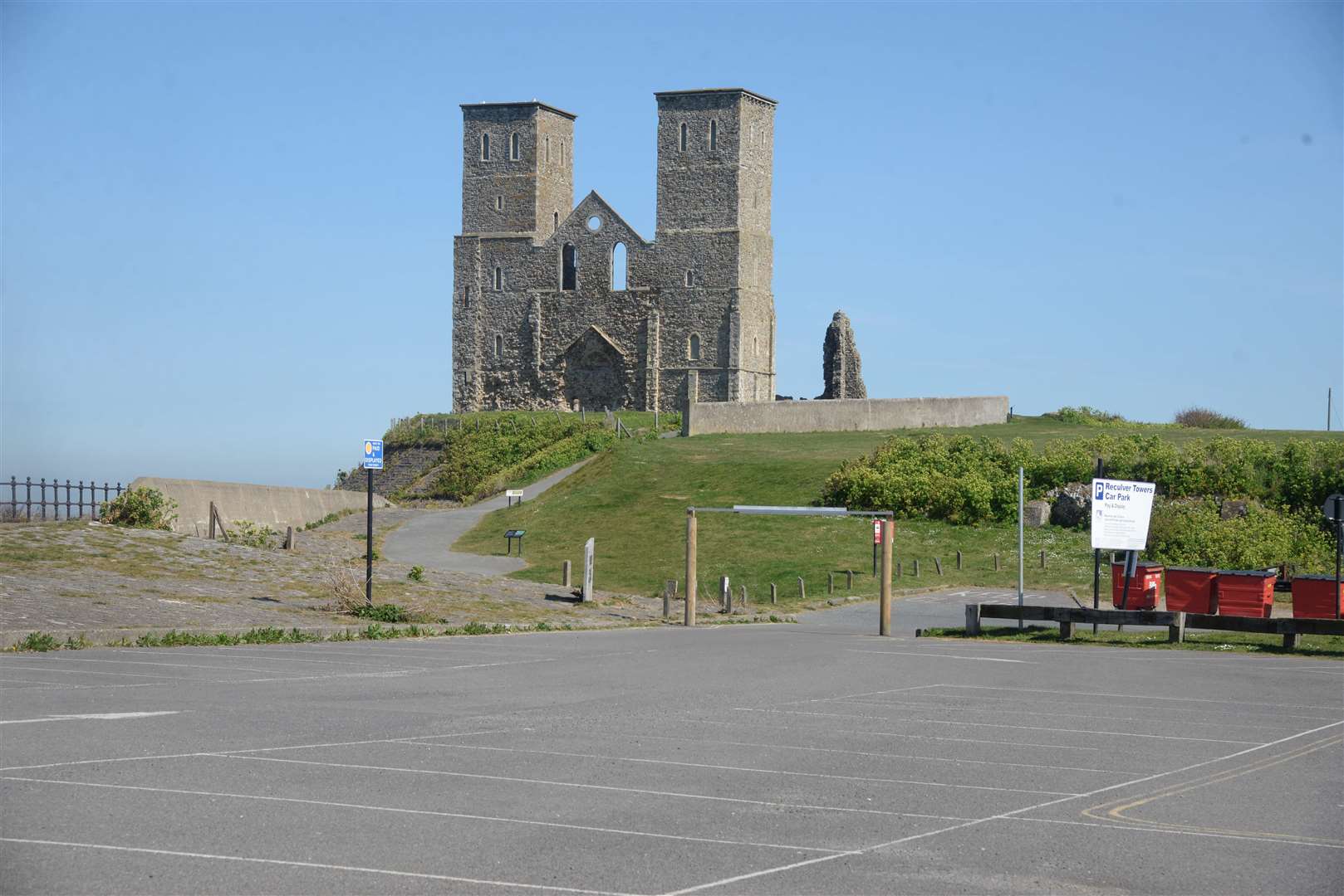 Auric Goldfinger ran a factory in Reculver, according to Ian Fleming's original novel. Picture: Chris Davey