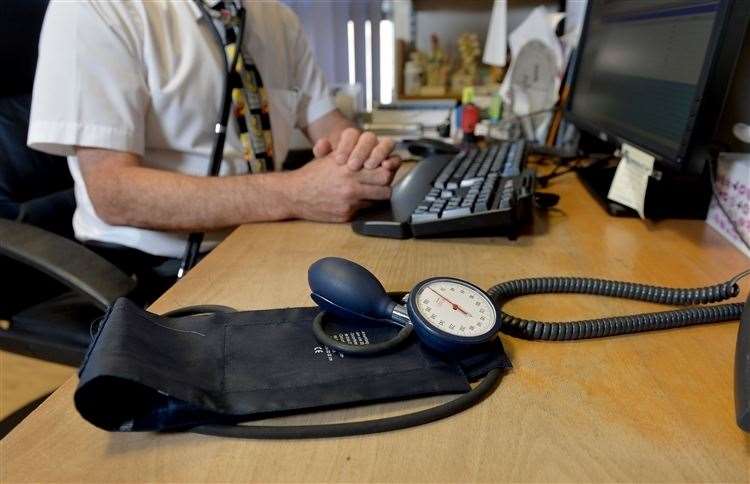 A technical problem means patients are unable to book or attend appointments with their doctor at surgeries across Kent. Stock image