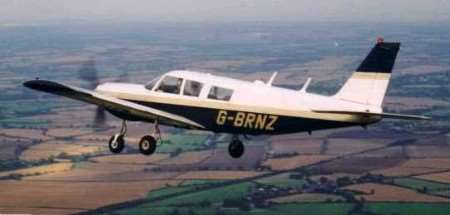 This aircraft was used to fly illegal immigrants to locations in the UK, including a runway in Lamberhurst. Picture courtesy Police National Crime Squad