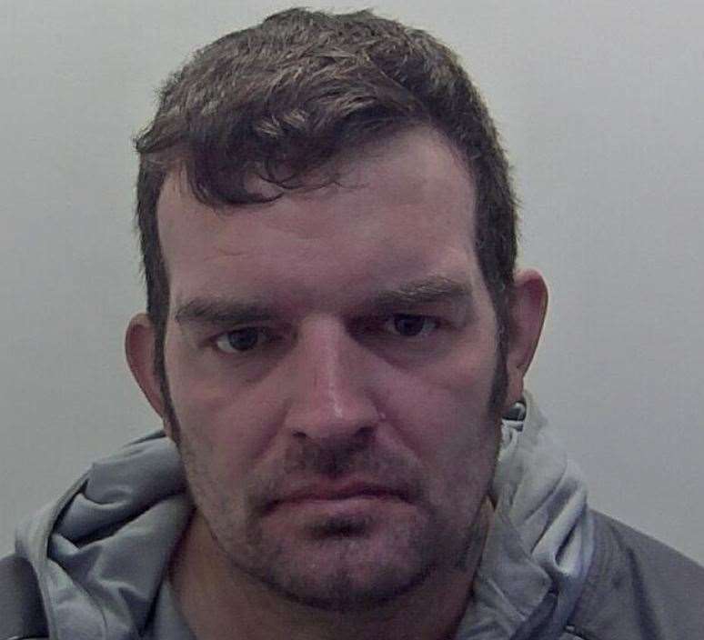 Prolific thief Mark Scamp has been jailed. Picture: Kent Police