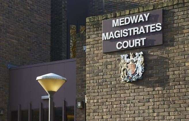 Medway Magistrates' Court. Stock picture