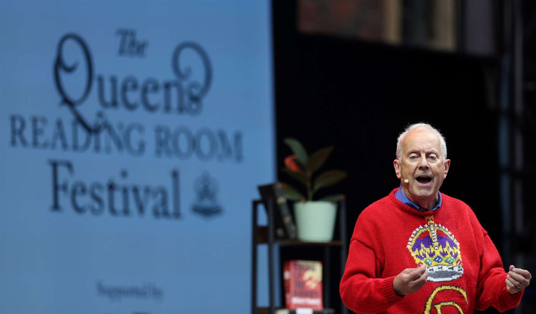 Gyles Brandreth appeared at the festival (Adrian Dennis/PA)