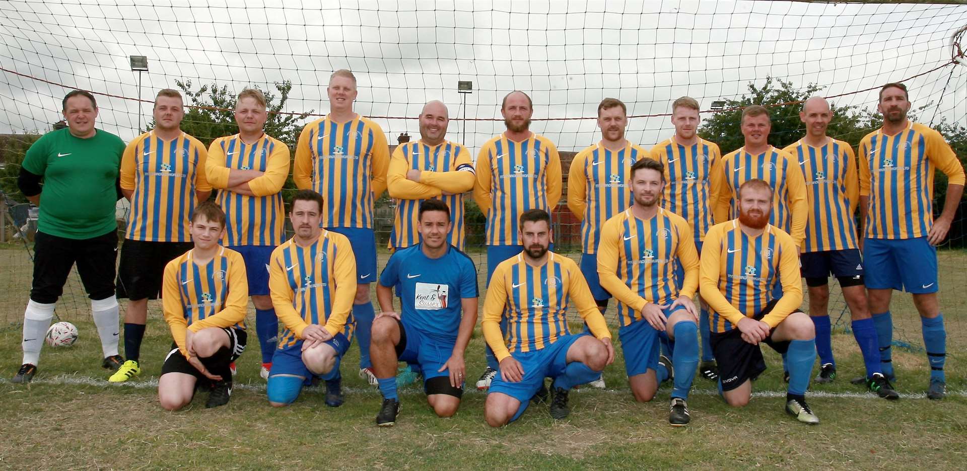 The lads from the Sheerness East team