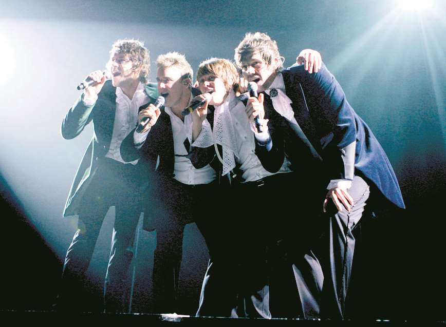 Mrs Caister will be giving away two tickets to see Take That in concert in June