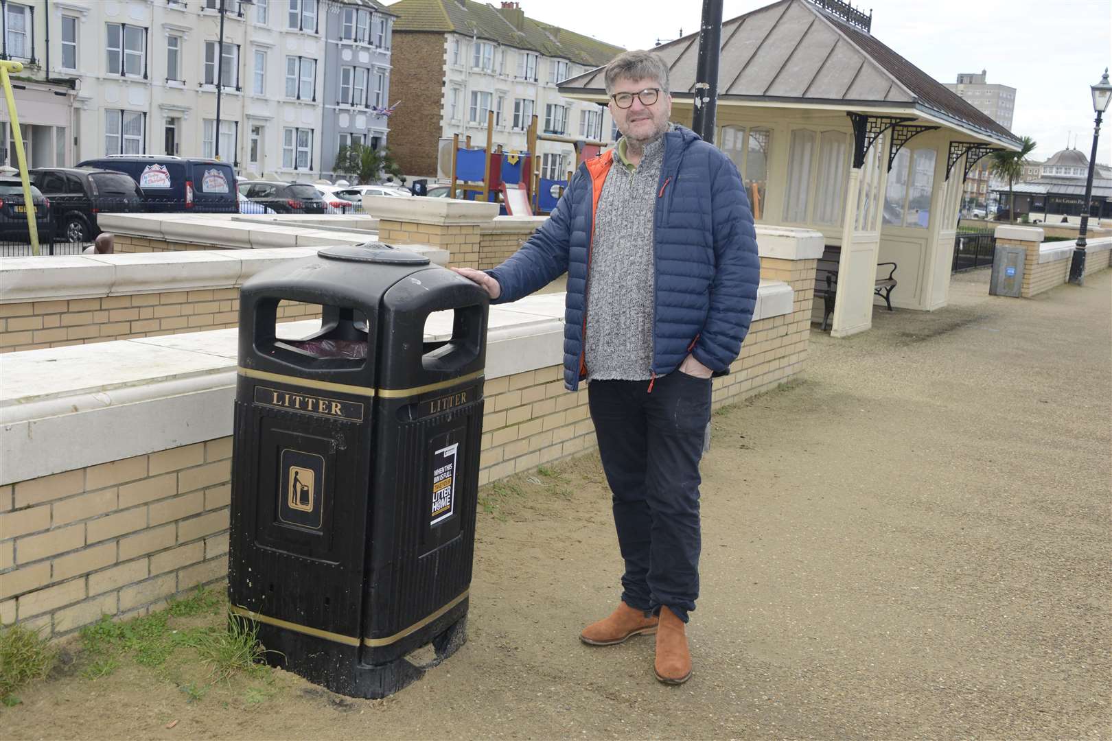 Herne Bay councillor Joe Howes moved to the town 21 years ago
