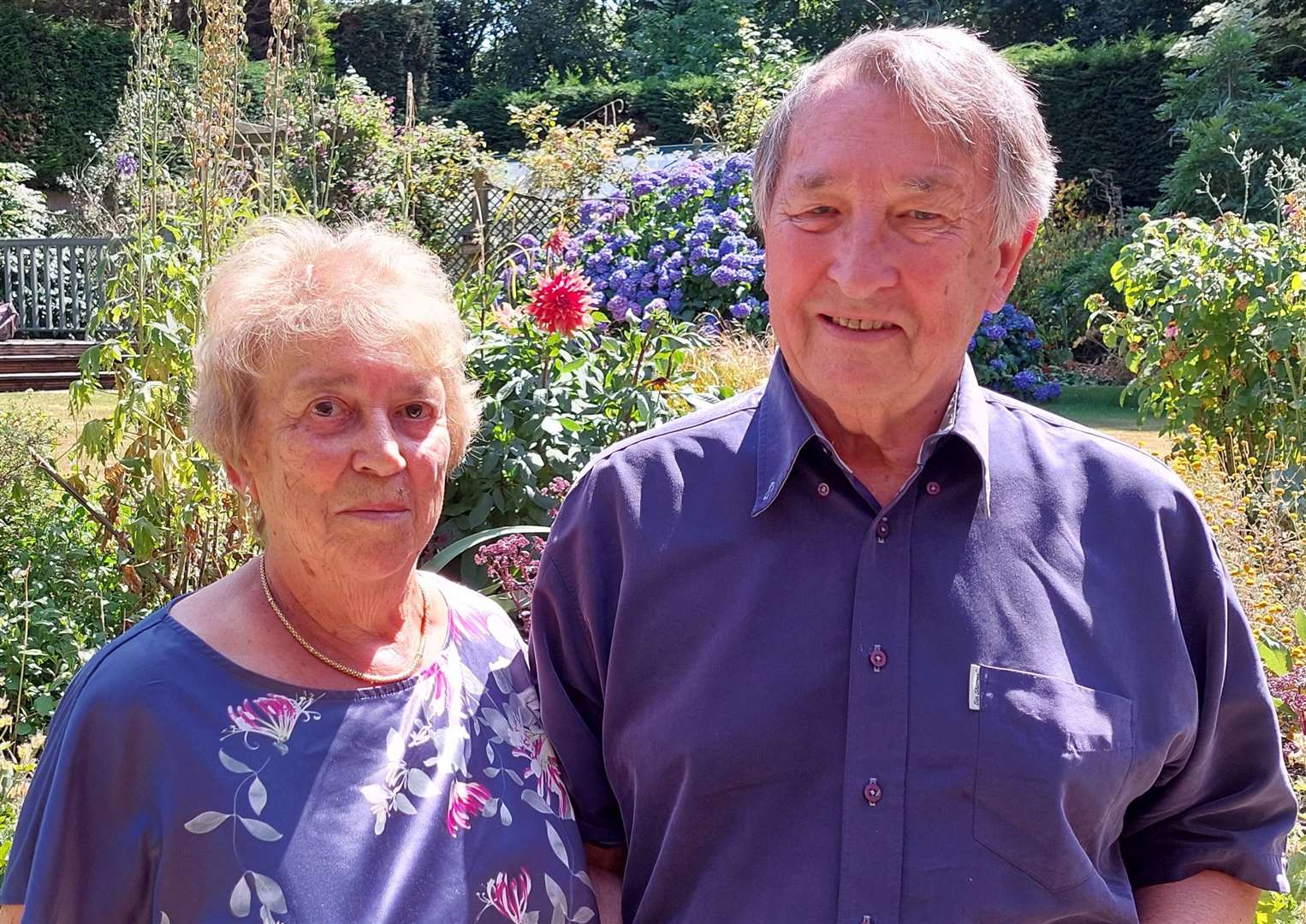 Mike and Christine Campbell from Willesborough