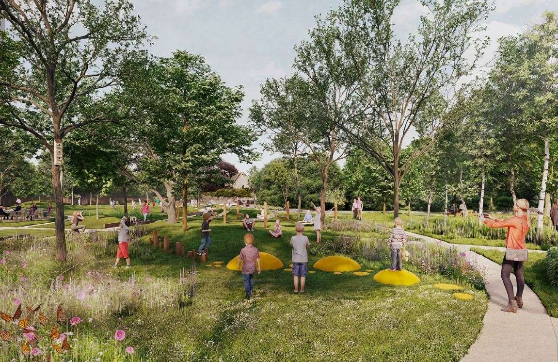 Greyfriars is among one of the planned 'story gardens'