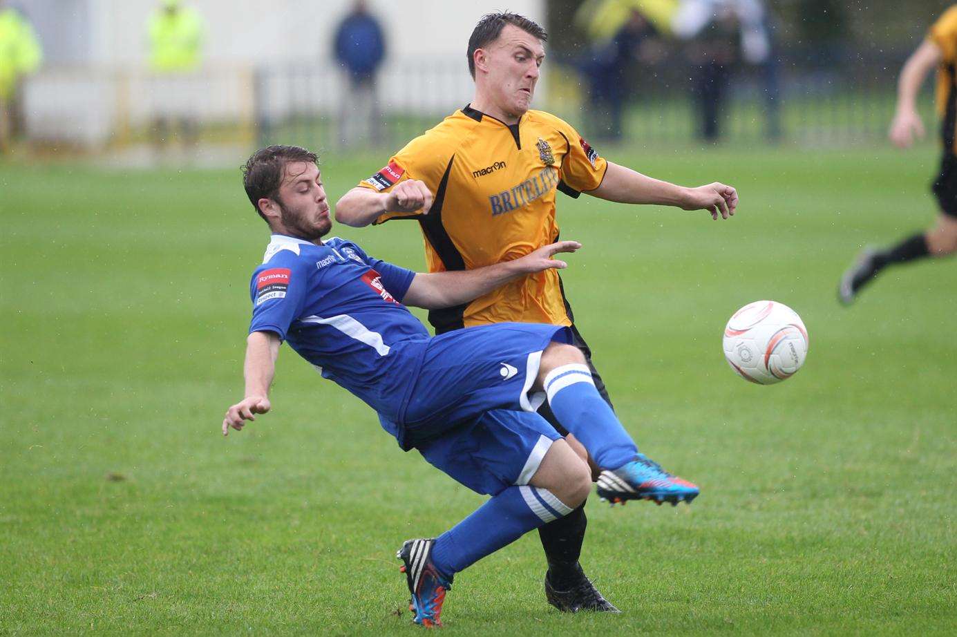 Local rivals Tonbridge and Maidstone clash on New Year's Day. The Angles beat the Stones 1-0 earlier this season.