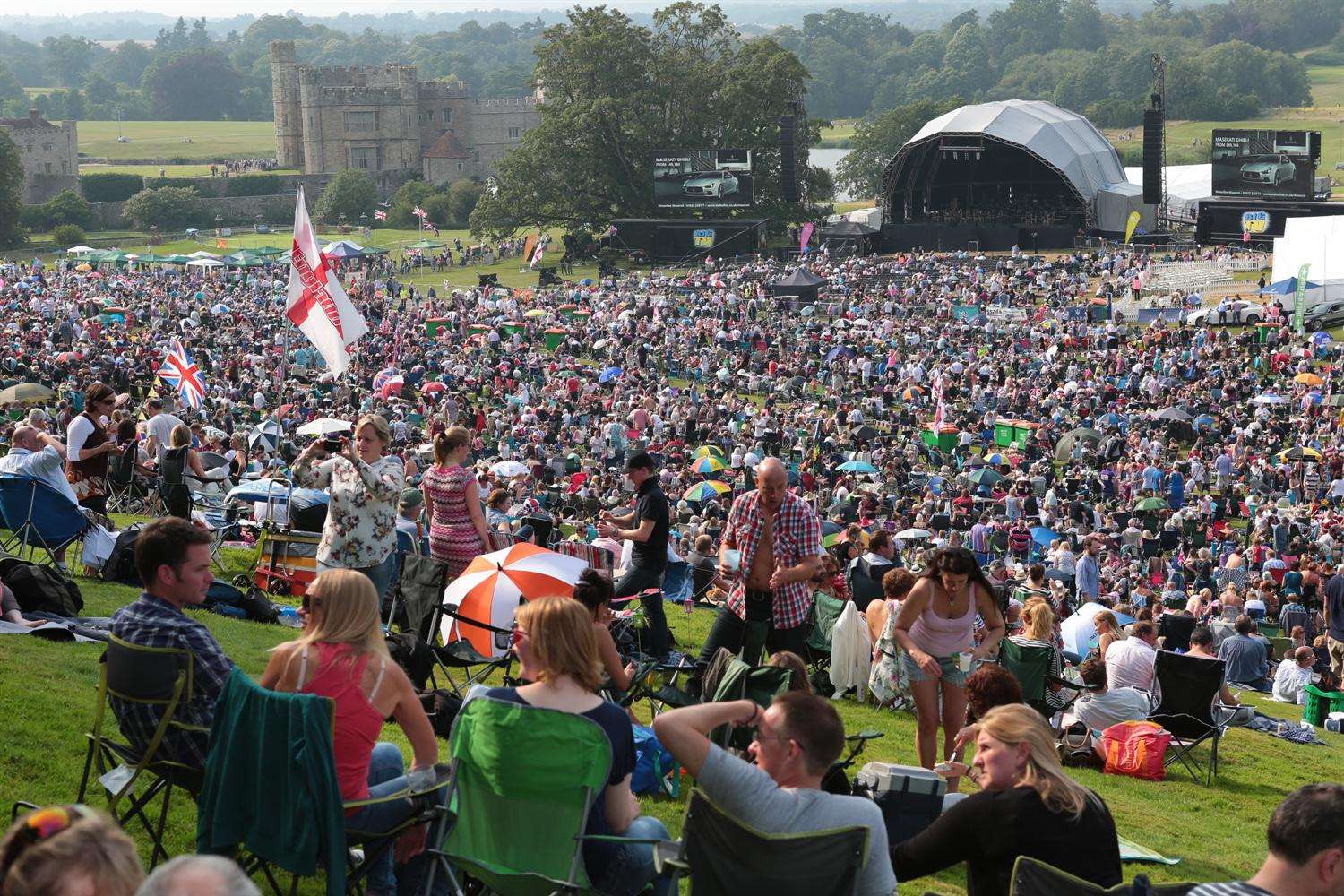 Thousands enjoyed the concert at Leeds this summer