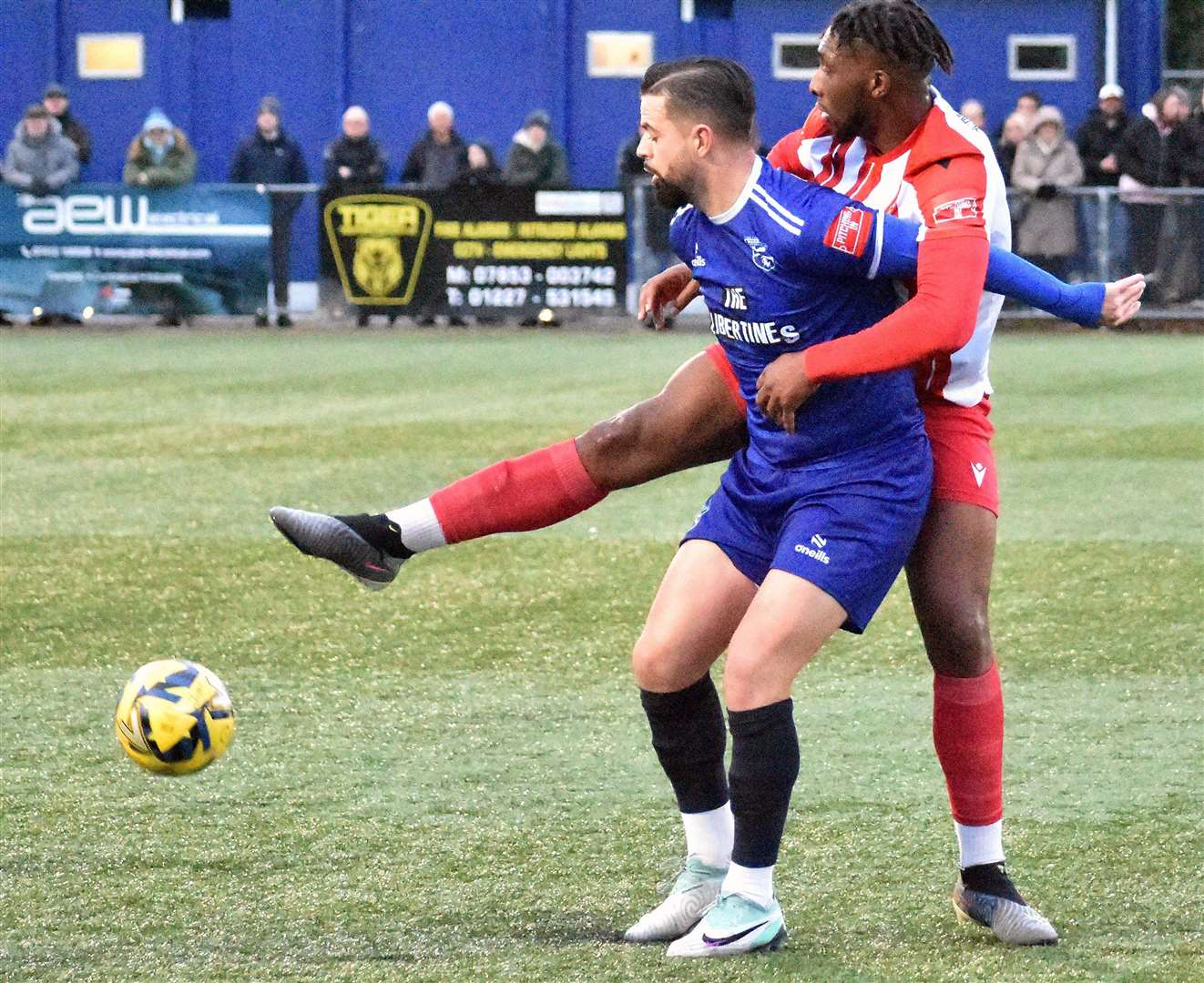Ben Greenhalgh – is set to return from suspension for Margate. Picture: Randolph File