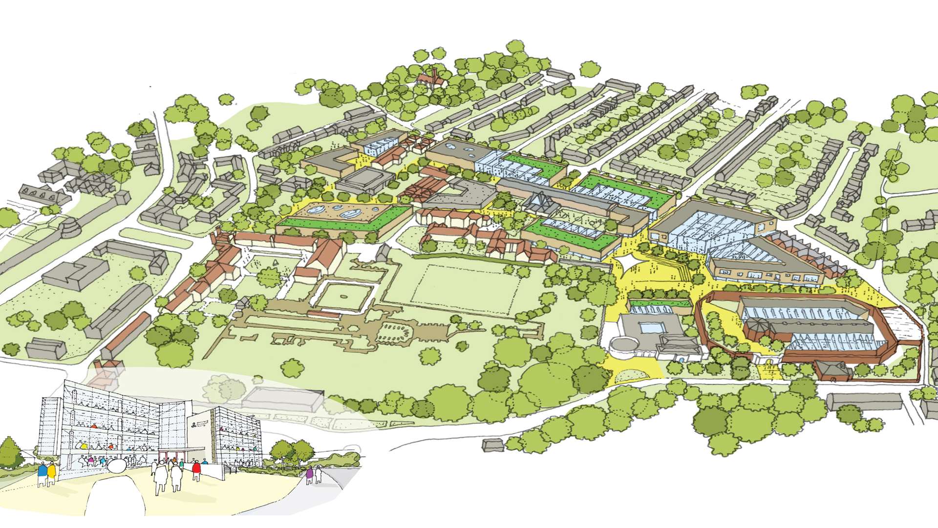 Plans would see the city centre campus transformed