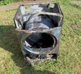 The fire started in a tumble dryer