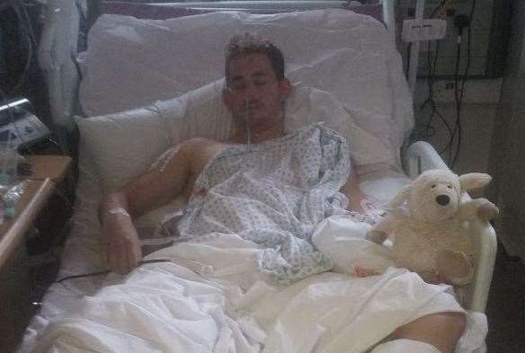 Terry Coyle needed 12 hours of surgery after the attack (11852296)