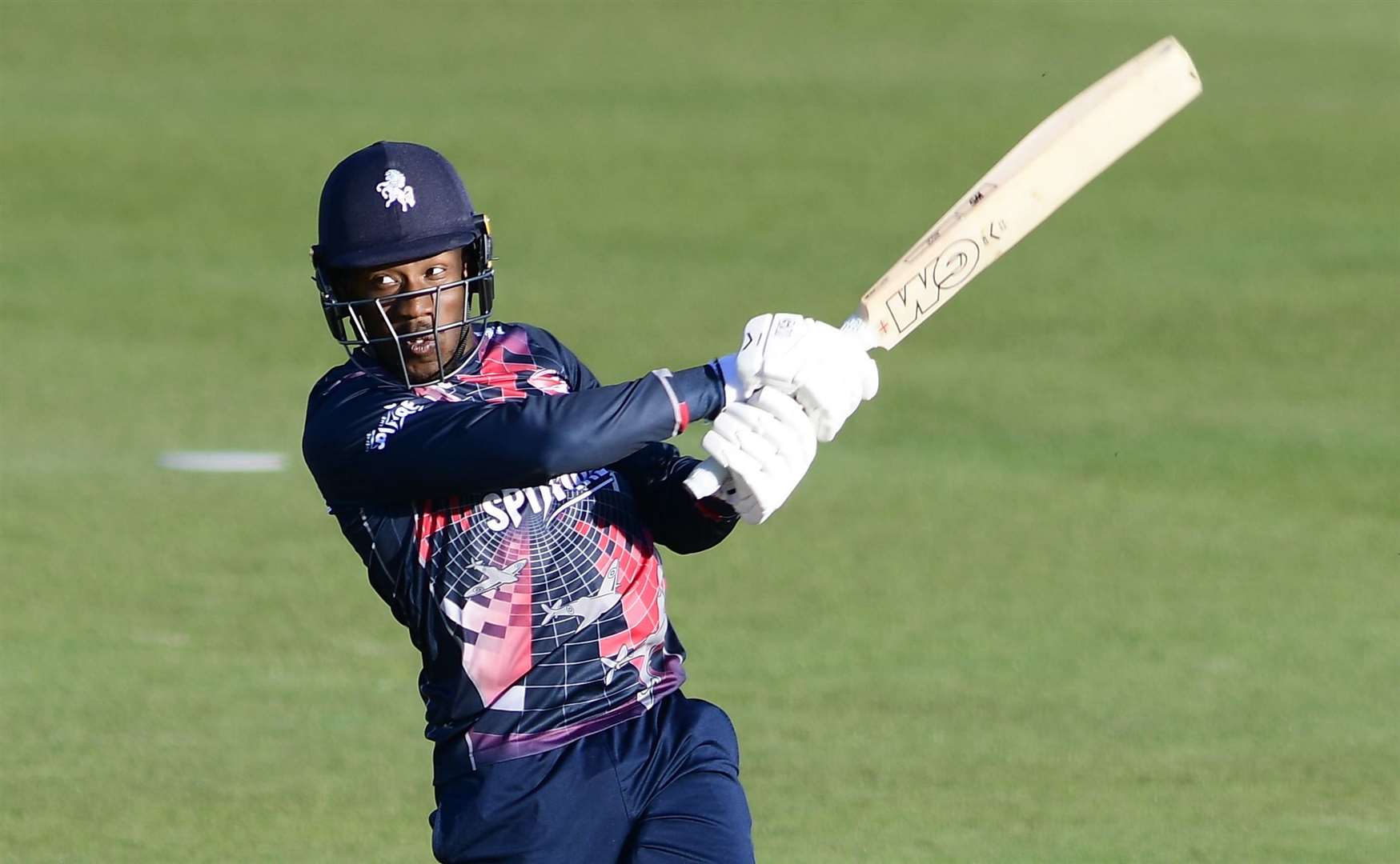 Skipper Daniel Bell-Drummond - top scored for Kent with 88 from 44 balls on Sunday. Picture: Barry Goodwin