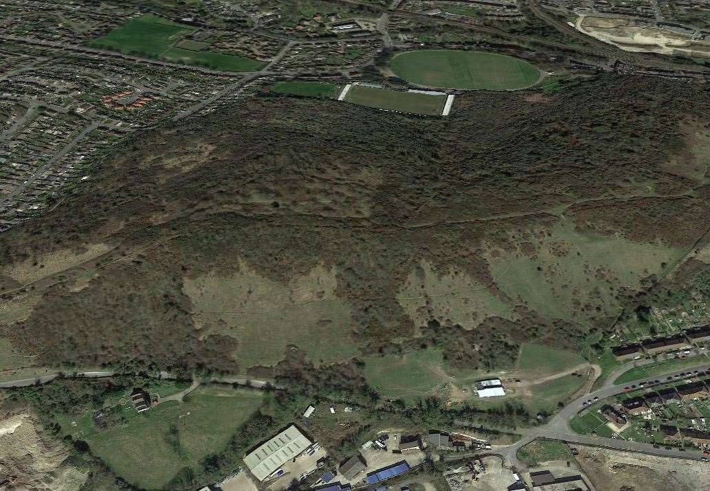 The land between Dover and River. Picture: Google Earth