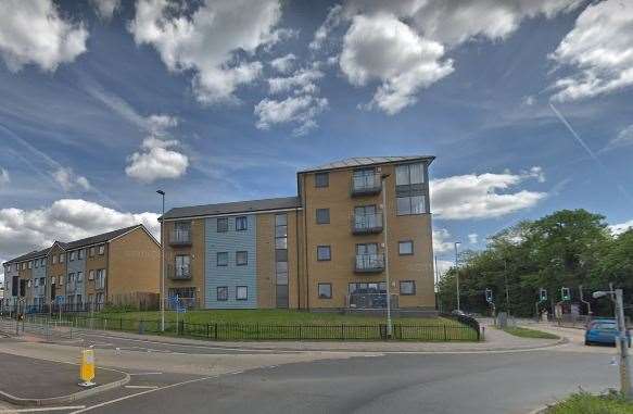 Police were called to Temple Hill in Dartford this morning following reports of a disturbance. Photo: Google