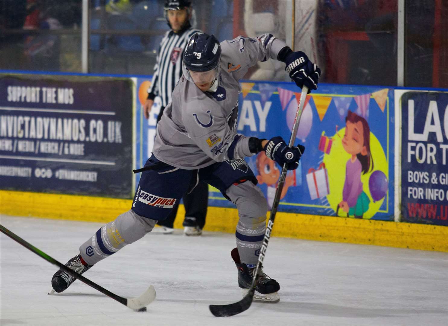 Tom Soar struck twice in the first period against Oxford in response to the home side’s quick start Picture: David Trevallion