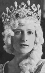 BEAUTY: Myrtle Pitt (then Myrtle Fox) when she won the Miss Herne Bay title in 1933