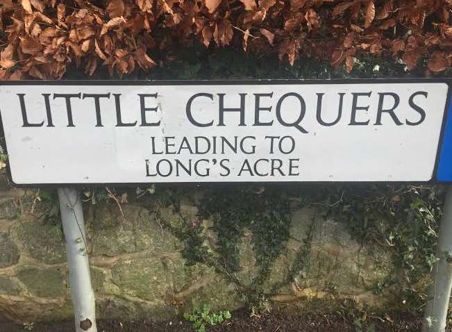 Police were called to Little Chequers, Wye, on Saturday