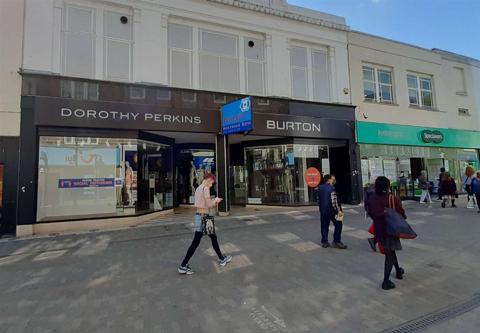 Some shops in Maidstone have closed for good during the pandemic