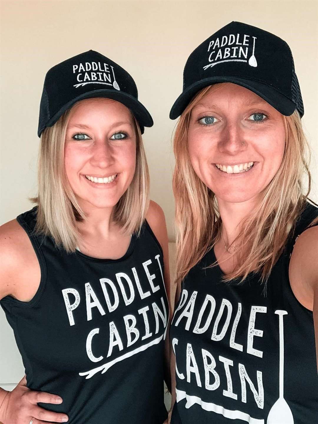 Hayley and Jo, founders of Paddle Cabin. Picture: Paddle Cabin
