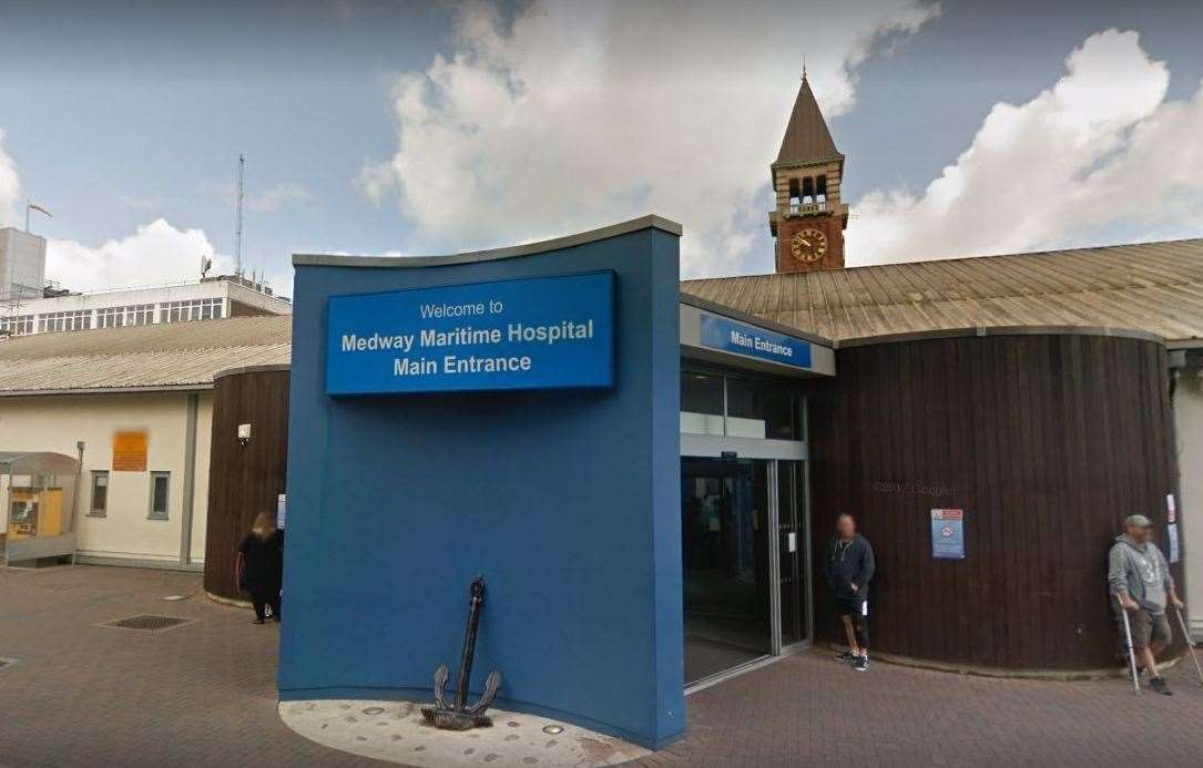 Restrictions on visiting hours are being put in place at Medway Maritime Hospital.
