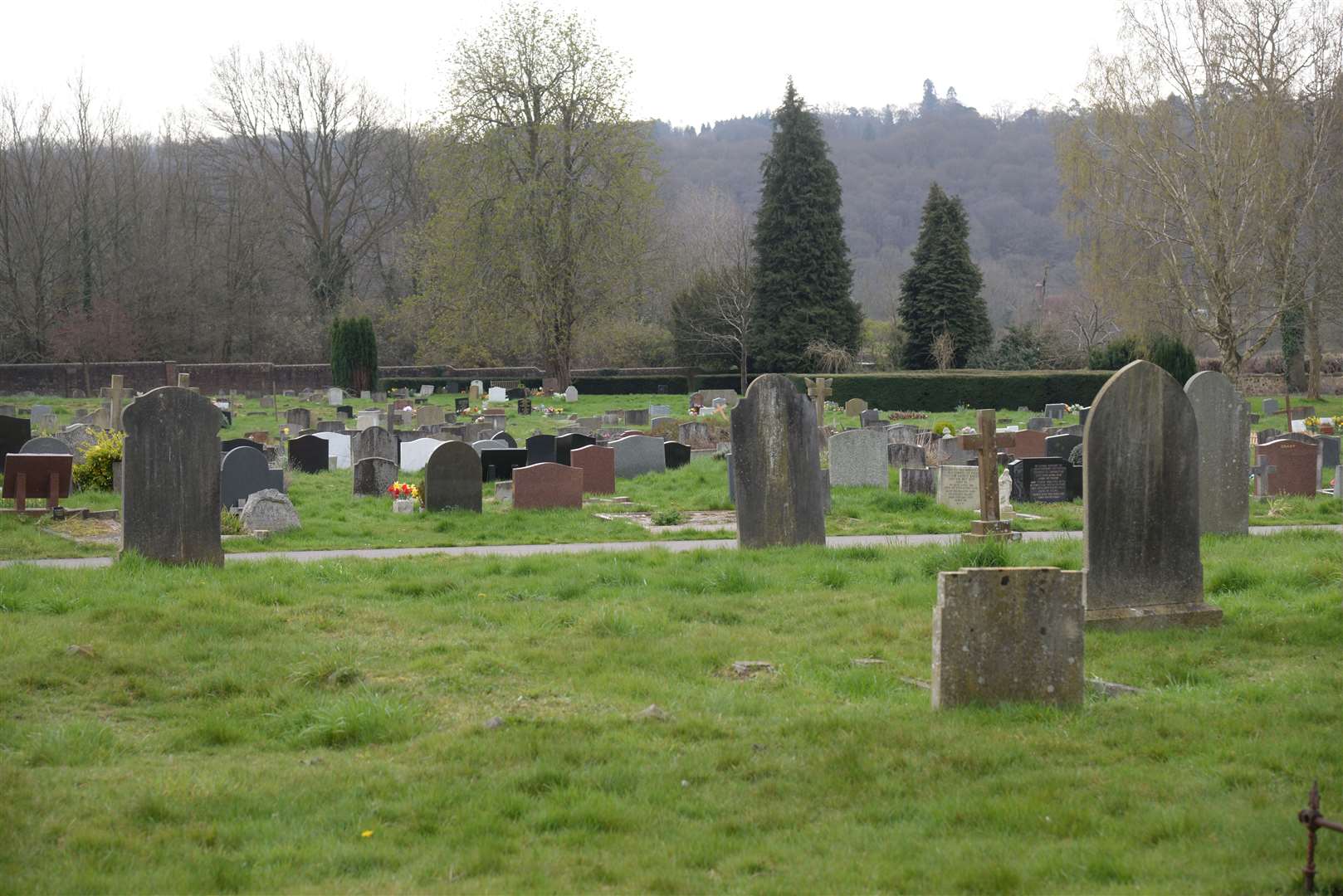 Tunbridge Wells Cemetery. Picture: Chris Davey. (8095086)