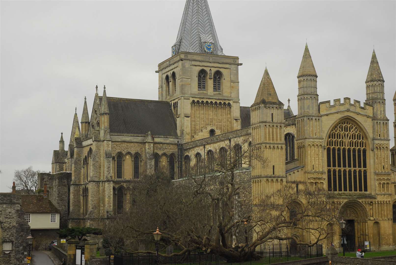 The 11th century Rochester Cathedral