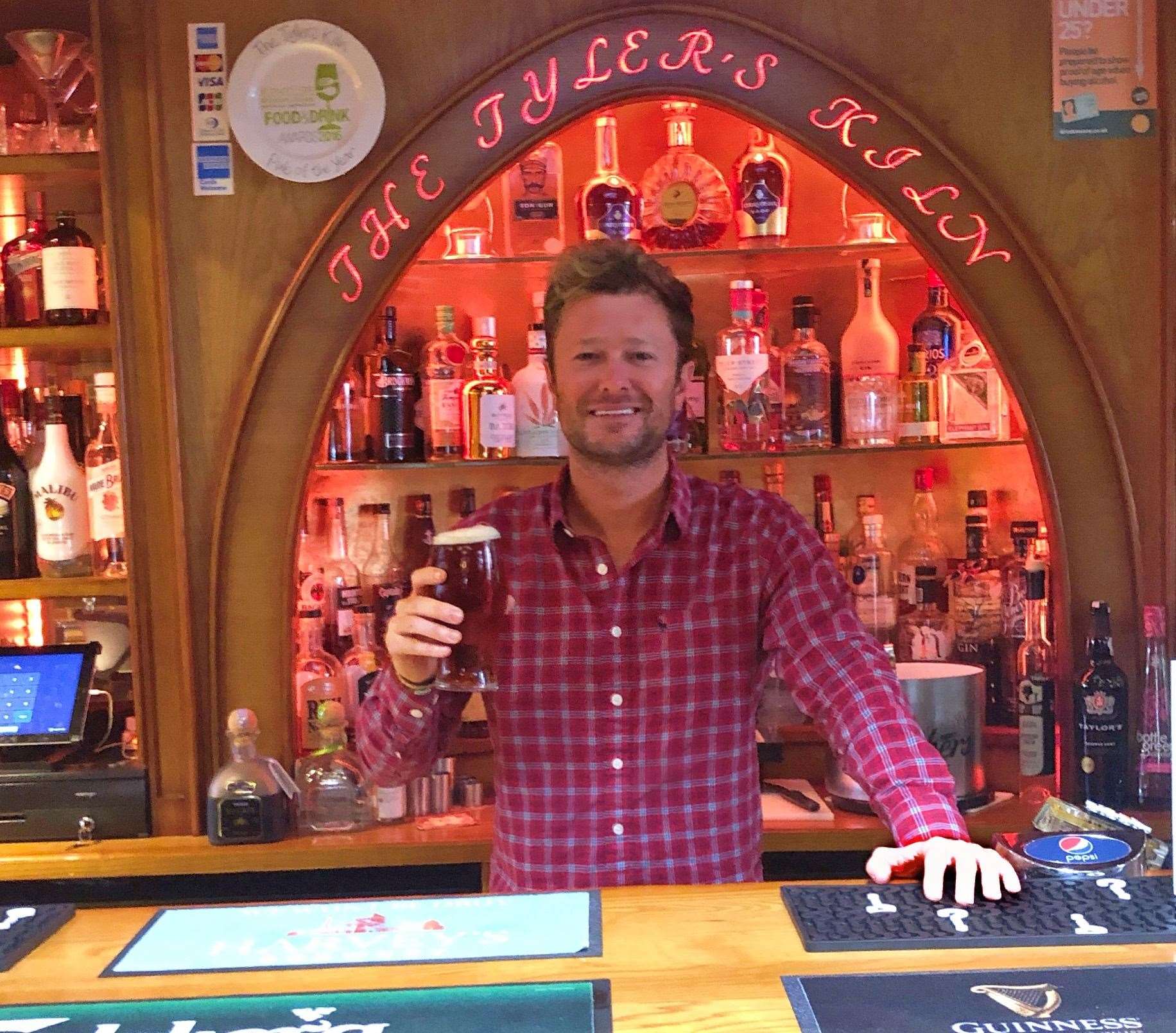 Allister Collins says his priority for the pub has always been serving the local community