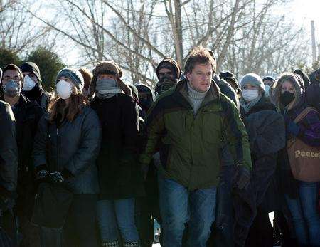 Matt Damon as Mitch Emhoff in Contagion. Picture: PA Photo/Warner Bros.