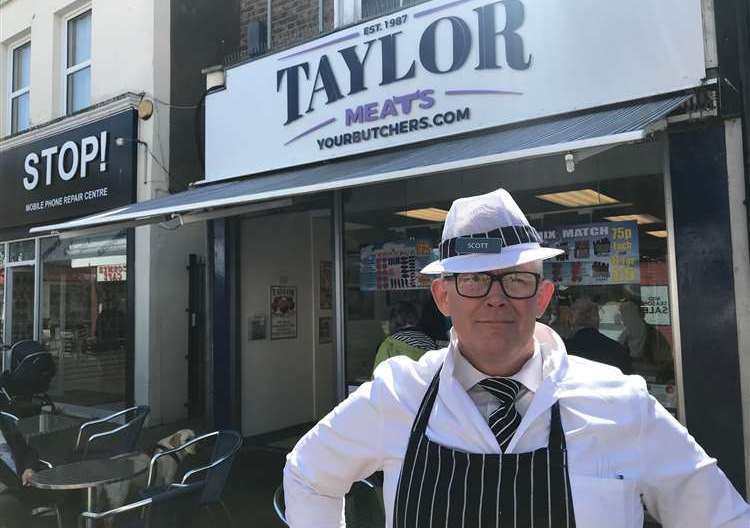Scott Taylor of Taylor Meats in Herne Bay