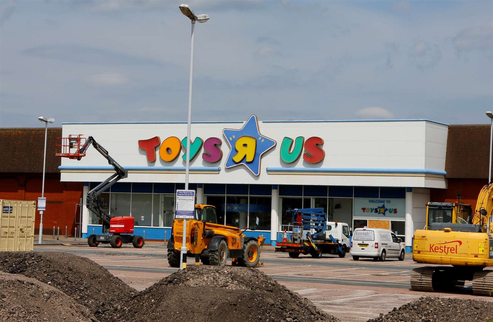 The former Toys R Us store in Chatham. Picture: Andy Jones
