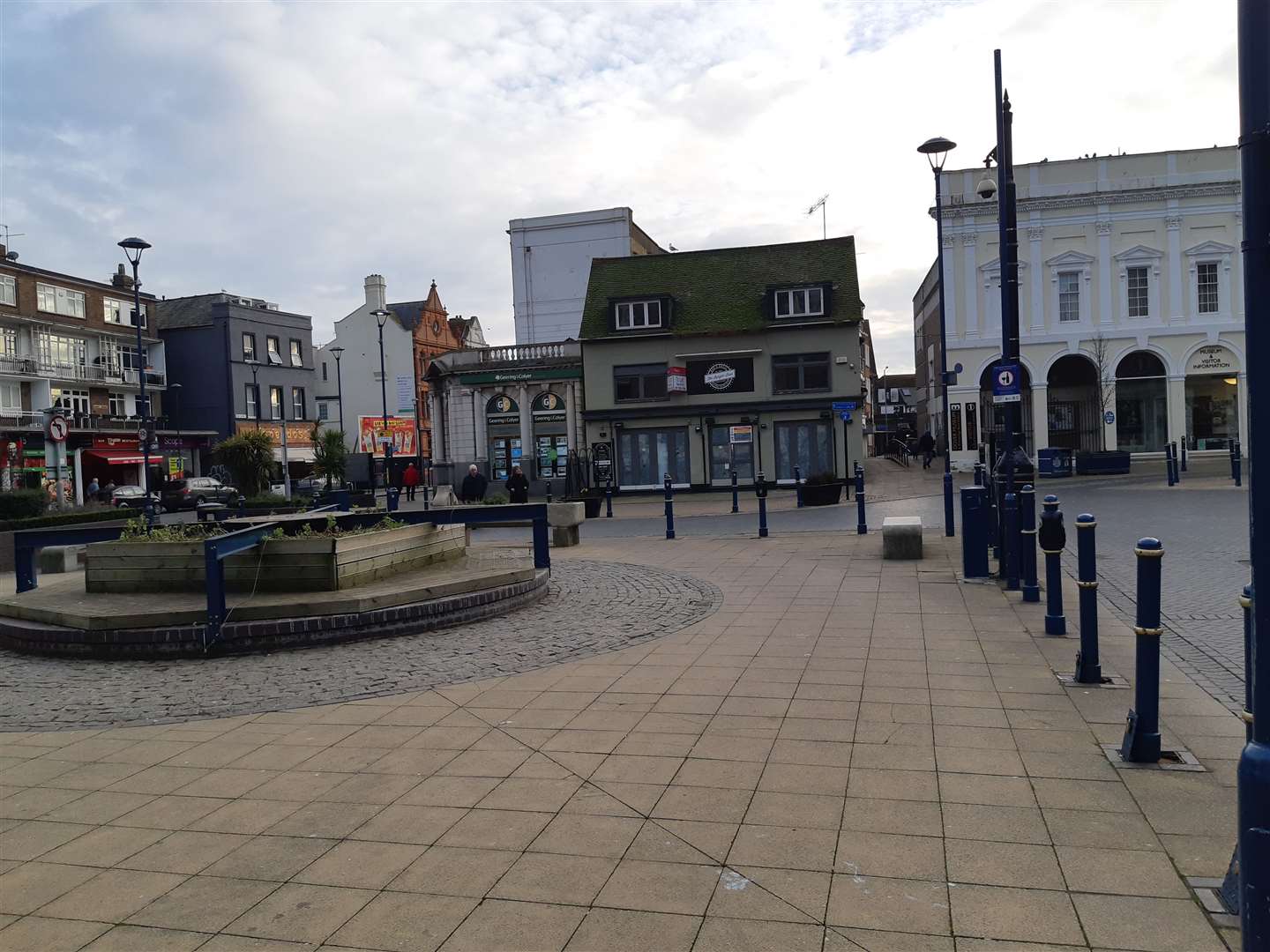 Market Square, the heart of Dover town centre